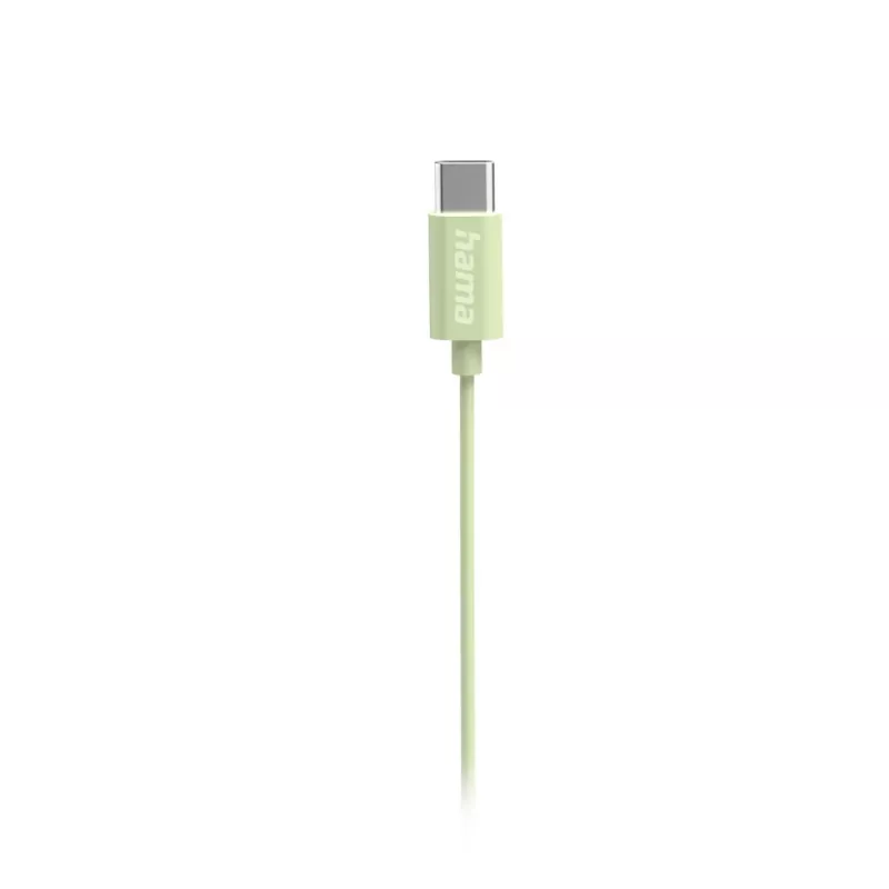 Hama Curly Headset Wired In-ear Calls/Music USB Type-C Light zielony