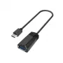 Hama 00200312 przejściówka USB Type-A USB Type-C Czarny