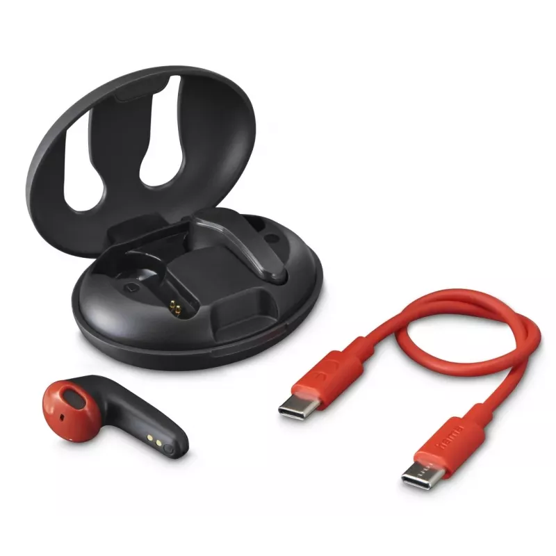 Hama Spirit Unchained Headset True Wireless Stereo (TWS) Douszny Połączenia/Muzyka Bluetooth Czarny