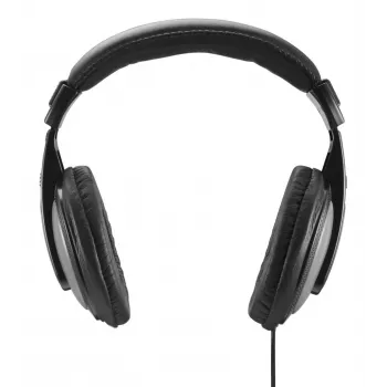 Hama Shell II Headphones Wired Head-band Music Czarny, Dark szary