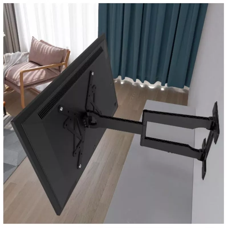Hama 00220853 Uchwyt/statyw do telewizora 165,1 cm (65 cali) Czarny