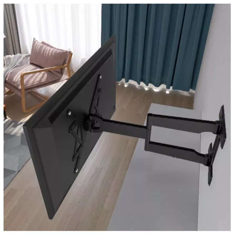 Hama 00220853 Uchwyt/statyw do telewizora 165,1 cm (65 cali) Czarny