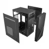 Obudowa komputerowa Gembird CCC-FC-K170, mATX, czarna