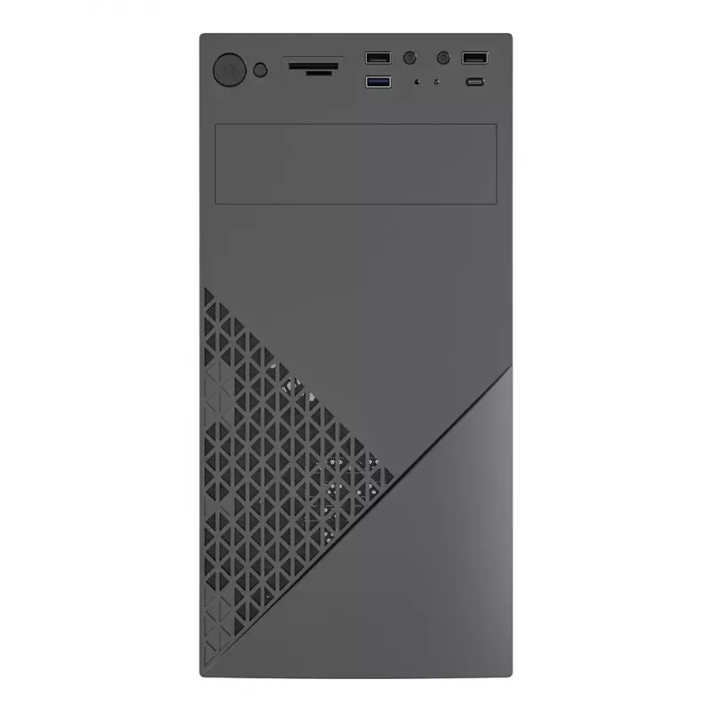 Obudowa komputerowa Gembird CCC-FC-K170, mATX, czarna