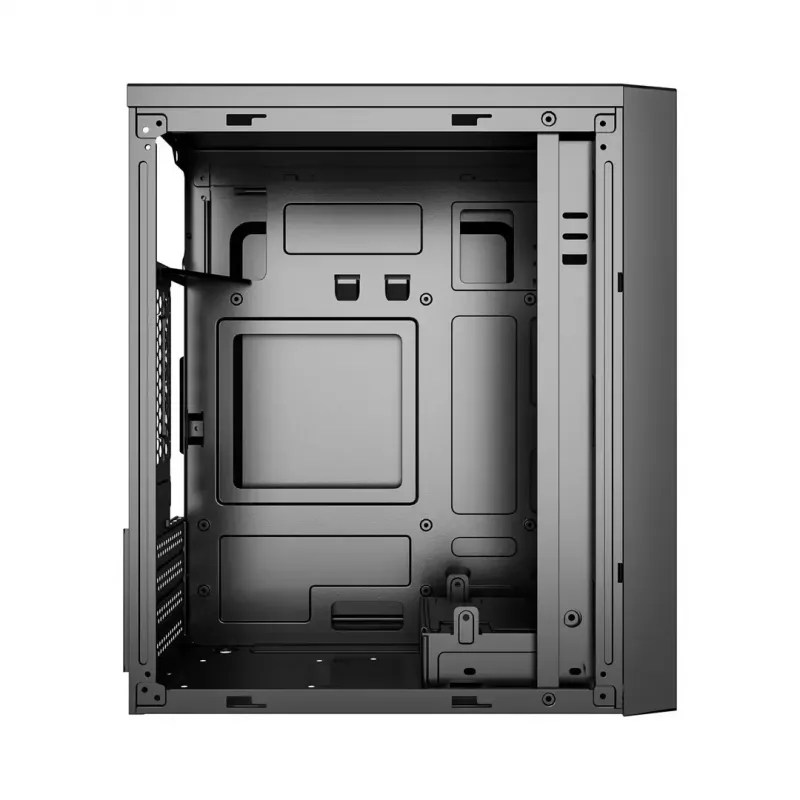 Obudowa komputerowa Gembird CCC-FC-K170, mATX, czarna