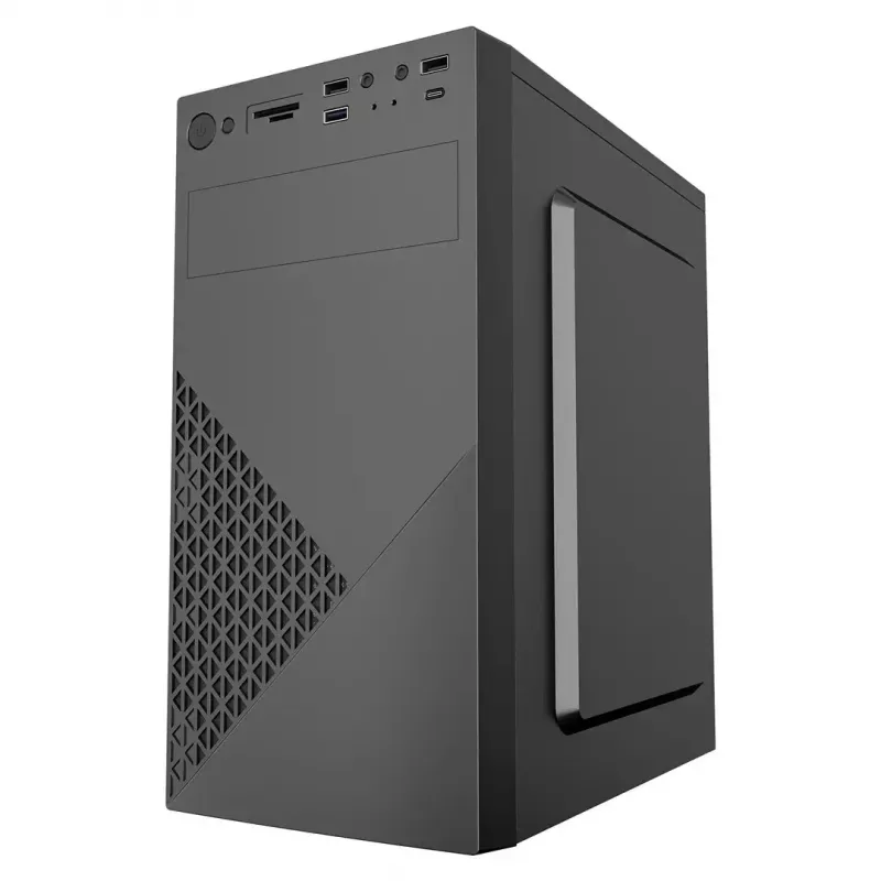 Obudowa komputerowa Gembird CCC-FC-K170, mATX, czarna