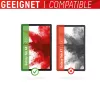 Szkło tabletowe Displex (9H) do Samsung Galaxy Tab A8, ramka montażowa Eco, niełamliwe, ultracienkie, niewidoczne
