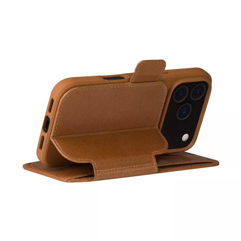 Etui dbramante1928 Copenhagen na telefon komórkowy Typ portfelowy Tan