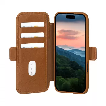 dbramante1928 Kopenhaga etui na telefon komórkowy Portfel Etui Tan