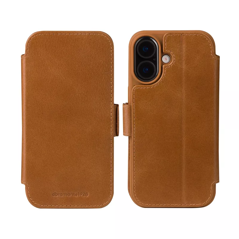 dbramante1928 Kopenhaga etui na telefon komórkowy Portfel Etui Tan