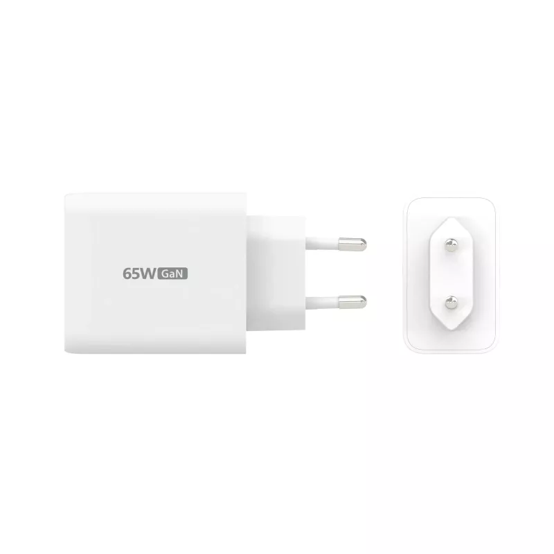 j5create JUP3365E-EN 65W GaN USB-C® 3-portowa ładowarka, wewnętrzna, AC, biała
