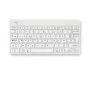 Ergonomiczna klawiatura R-Go Tools R-Go Compact Break, klawiatura kompaktowa z oprogramowaniem przerw, AZERTY (FR), Bluetooth, biała
