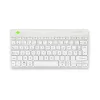 Ergonomiczna klawiatura R-Go Tools R-Go Compact Break, klawiatura kompaktowa z oprogramowaniem przerw, AZERTY (FR), Bluetooth, biała