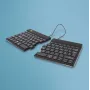 Ergonomiczna klawiatura R-Go Tools R-Go Split Break z oprogramowaniem przypominającym o przerwach, ergonomiczna klawiatura dzielona, AZERTY (FR), Bluetooth, czarna