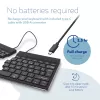 Ergonomiczna klawiatura R-Go Tools R-Go Split Break z oprogramowaniem przypominającym o przerwach, ergonomiczna klawiatura dzielona, AZERTY (FR), Bluetooth, czarna