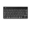 R-Go Tools Ergonomiczna klawiatura R-Go Compact Break, kompaktowa klawiatura z oprogramowaniem przerw, AZERTY (BE), Bluetooth, czarna