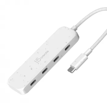 j5create Ekologiczny koncentrator USB-C na 4 porty Type-C Gen 2