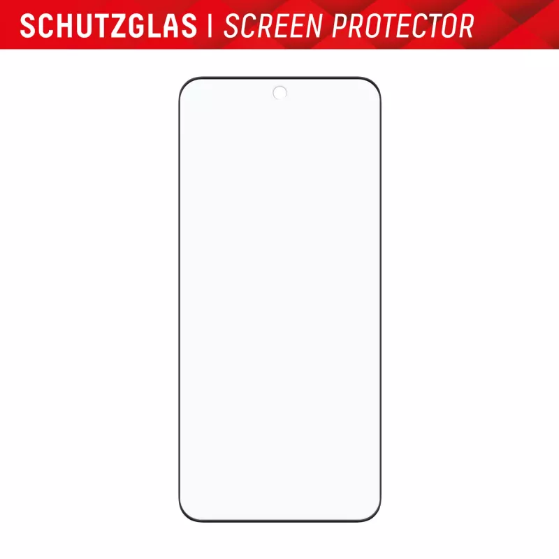 Szkło hartowane e.v.i. Displex Full Cover (10H) do Xiaomi 14 Pro, ramka montażowa eco, czarne/przezroczyste