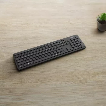 Incase Designed by Microsoft Klawiatura Bluetooth Uniwersalna QWERTY Niemiecka Czarna