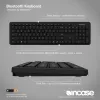 Incase Designed by Microsoft Klawiatura Bluetooth Uniwersalna QWERTY Niemiecka Czarna