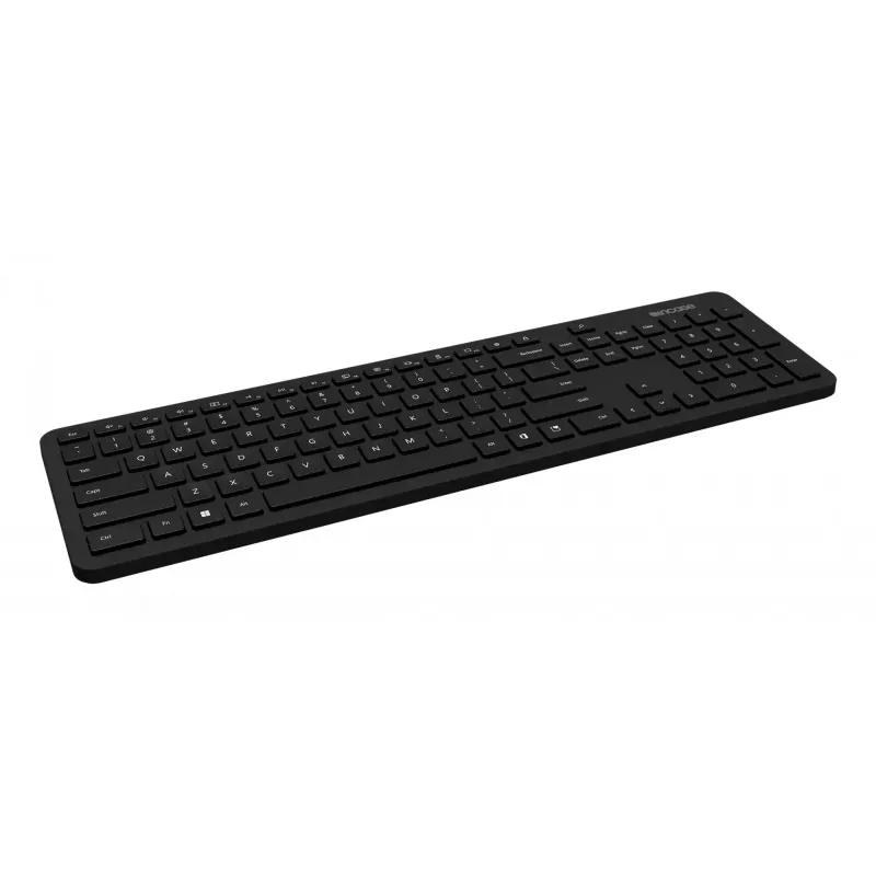 Incase Designed by Microsoft Klawiatura Bluetooth Uniwersalna QWERTY Niemiecka Czarna