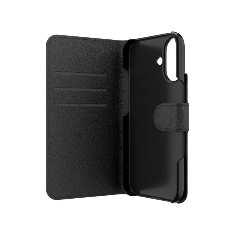 IFROGZ IF Defence Case Folio Apple iPhone 16 Czarny INTL, Folio, Apple, iPhone 16, 15.5 cm (6.1 cala), Czarny