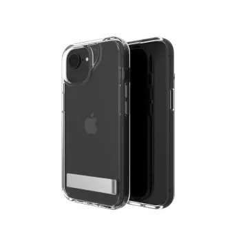 ZAGG Crystal Palace Kickstand etui iPhone 16/15/14/13 Clear, Cover, Apple, iPhone 17e/16e/15/14/13, 15.5 cm (6.1 inch), Transparent