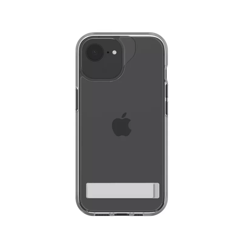 ZAGG Crystal Palace Kickstand etui iPhone 16/15/14/13 Clear, Cover, Apple, iPhone 17e/16e/15/14/13, 15.5 cm (6.1 inch), Transparent