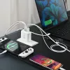 j5 create 70W GaN USB-C 4-Port Charger — wewnętrzny zasilacz sieciowy, uniwersalna kompatybilność, biały