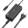 Zasilacz USB-C PD j5create JUP1265 — 65 W, do użytku wewnętrznego, czarny, tworzywo sztuczne, 118×32×50 mm (EU)