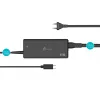 Zasilacz USB-C PD j5create JUP1265 — 65 W, do użytku wewnętrznego, czarny, tworzywo sztuczne, 118×32×50 mm (EU)