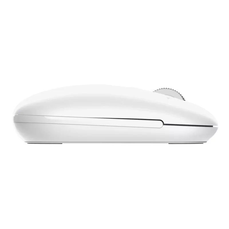 Bezprzewodowa mysz biurowa TRUST Seron cienki Multi – symetryczna, RF + Bluetooth, optyczna 3200 DPI, 7 przycisków, biała