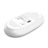 Bezprzewodowa mysz biurowa TRUST Seron cienki Multi – symetryczna, RF + Bluetooth, optyczna 3200 DPI, 7 przycisków, biała