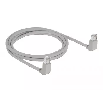 Kabel sieciowy DeLOCK 83523 2m Cat6a S/FTP Szary