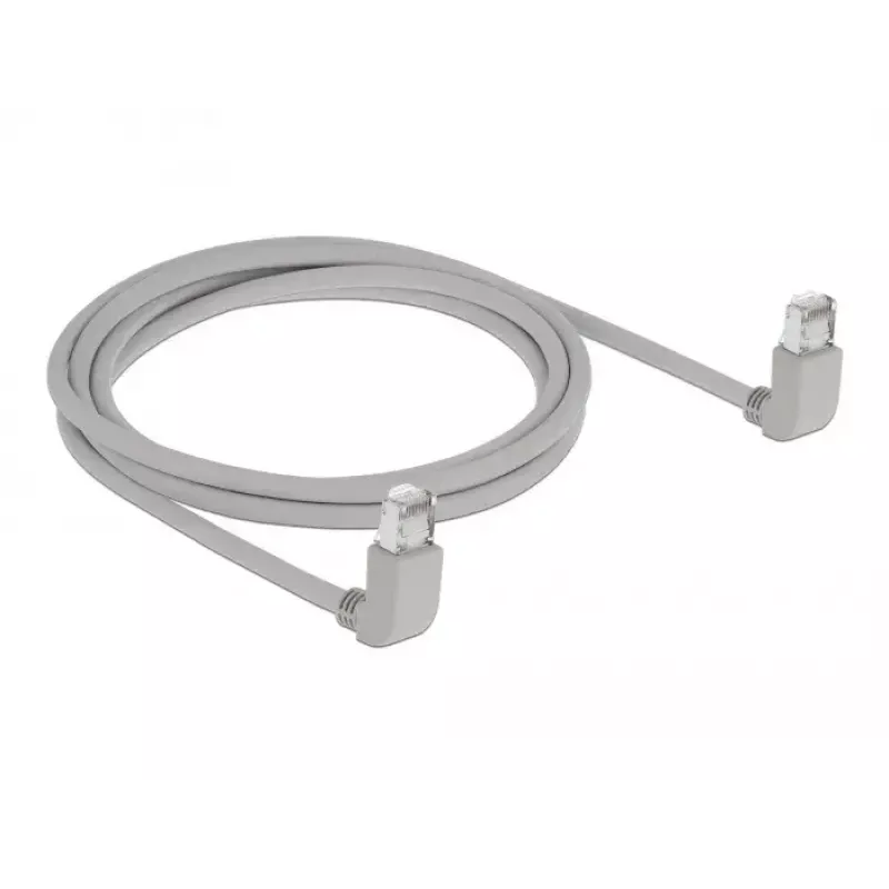 Kabel sieciowy DeLOCK 83523 2m Cat6a S/FTP Szary