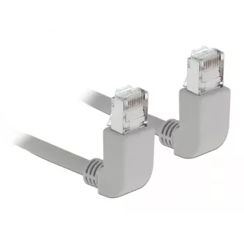 Kabel sieciowy DeLOCK 83523 2m Cat6a S/FTP Szary