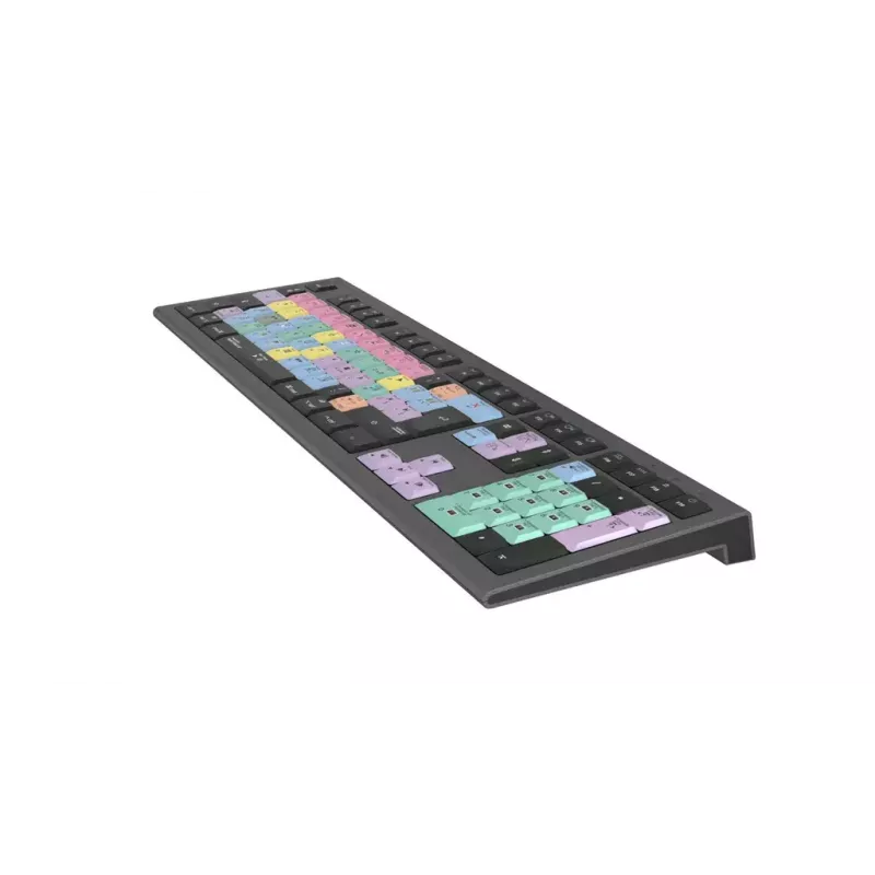 Klawiatura LogicKeyboard LKB-FCPX10-A2M-FR przewodowa USB AZERTY francuska pełnowymiarowa 105 klawiszy czarna