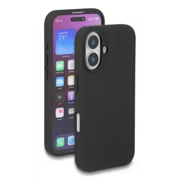 Ochronne etui silikonowe Soft-Touch dla iPhone 17 marki DELOCK, Pokrowiec, Czarny, pasuje do ekranu 6,3 cala (16 cm)