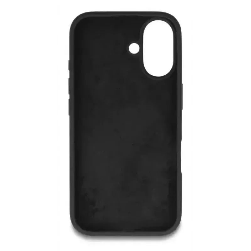 Ochronne etui silikonowe Soft-Touch dla iPhone 17 marki DELOCK, Pokrowiec, Czarny, pasuje do ekranu 6,3 cala (16 cm)