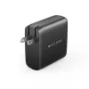 Ładowarka TARGUS 100W GaN AC do laptopa, smartfona, tabletu — 1× USB-C, kabel 2 m, czarna