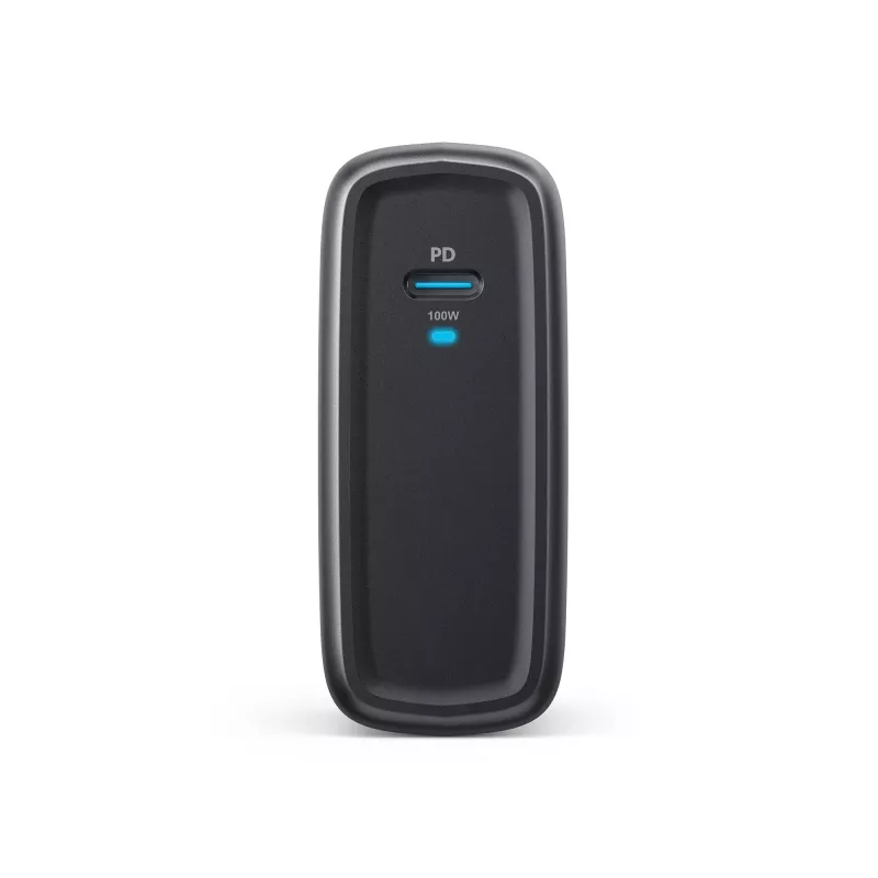 Ładowarka TARGUS 100W GaN AC do laptopa, smartfona, tabletu — 1× USB-C, kabel 2 m, czarna