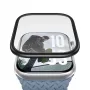 Szkło ochronne PanzerGlass z czarną metalową ramką do Apple Watch (model PG38147)