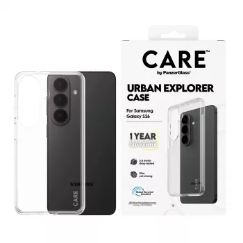 Etui ochronne PanzerGlass CARE™ Urban Explorer przezroczyste do Samsung Galaxy S26