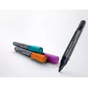 Marker Sigel BA011 4 szt. Czarny magenta Pomarańczowy Turkusowy