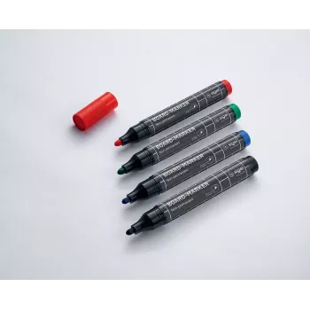 Marker Sigel BA010 4 szt. Czarny Niebieski Zielony Czerwony