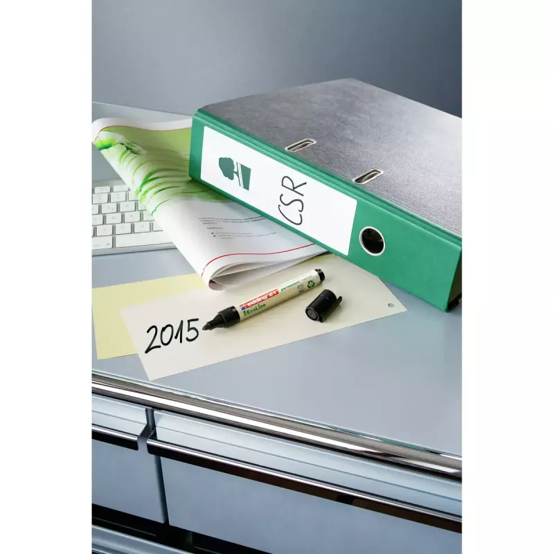 Marker permanentny Edding EcoLine 21 czerwony 10 szt.