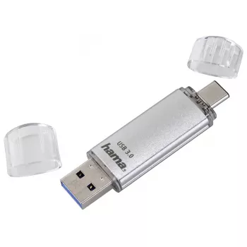 Hama C-Laeta USB flash drive 16 GB USB Type-A / USB Type-C 3.2 Gen 1 (3.1 Gen 1) srebrny