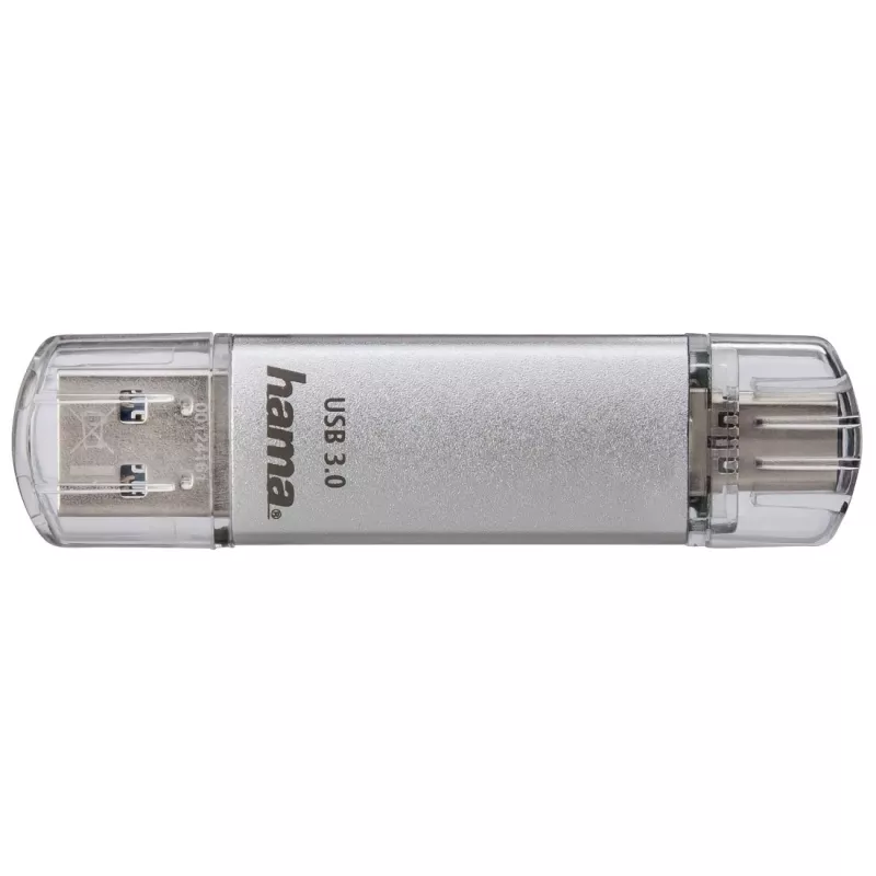 Hama C-Laeta USB flash drive 16 GB USB Type-A / USB Type-C 3.2 Gen 1 (3.1 Gen 1) srebrny