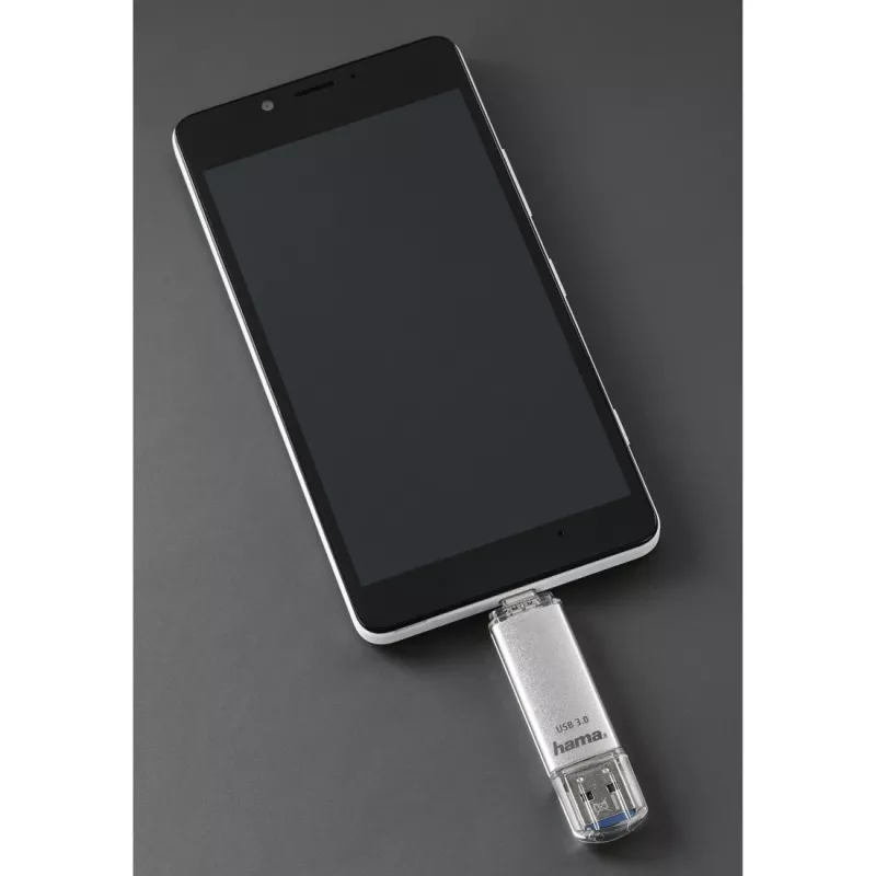 Hama C-Laeta USB flash drive 16 GB USB Type-A / USB Type-C 3.2 Gen 1 (3.1 Gen 1) srebrny