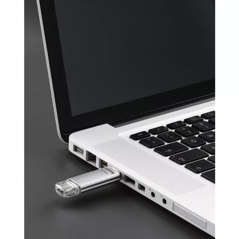 Hama C-Laeta USB flash drive 16 GB USB Type-A / USB Type-C 3.2 Gen 1 (3.1 Gen 1) srebrny
